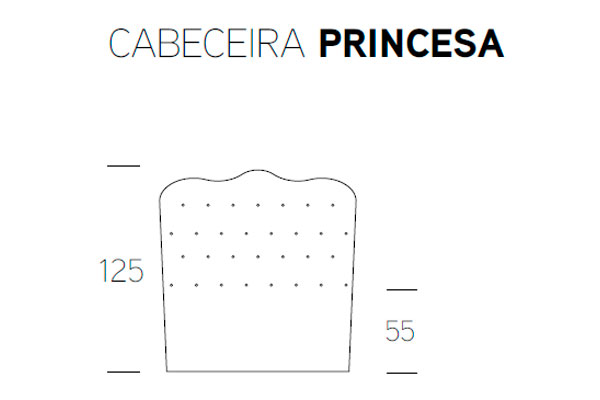 Cabeceira Princesa - imagem 2
