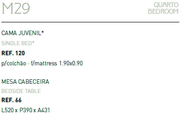 Cama  M29 - imagem 2