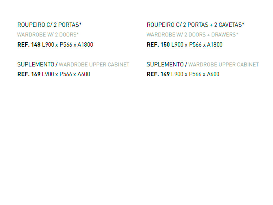 Roupeiro  148 + 150 - imagem 2